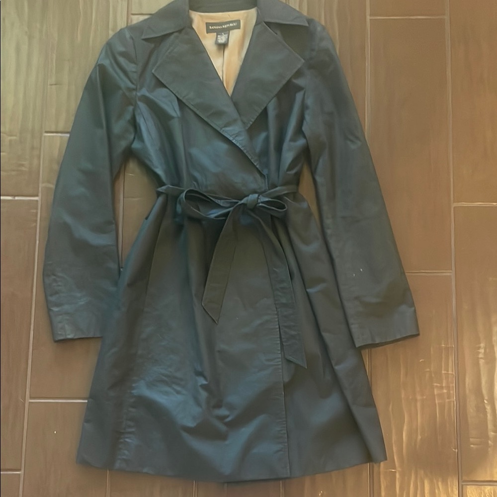 Women's Black Trench Coat